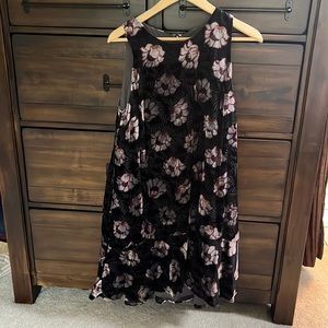 Loft velvet feel dress